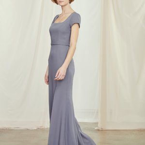 Amsale Bridesmaids Dress in Graphite - NWT
